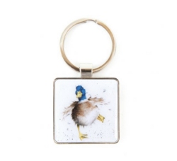 A Waddle And A Quack Keyring